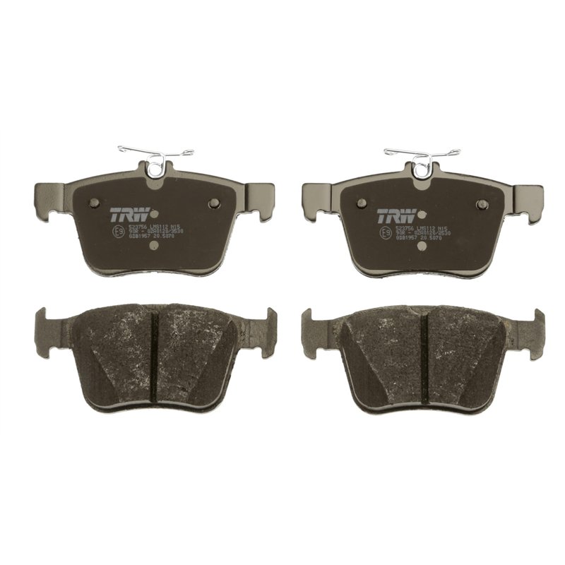 TRW GDB1957 Plaquettes de Frein Kit de 4 pour Volkswagen Golf VII