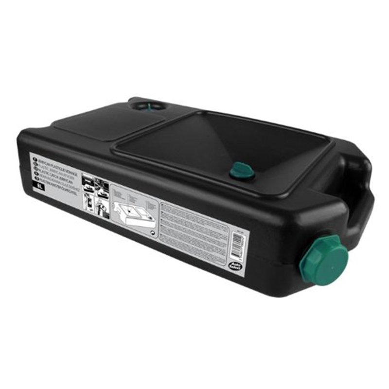 Autoselect 507185 Jerrican Plastique vidange 8L, Noir