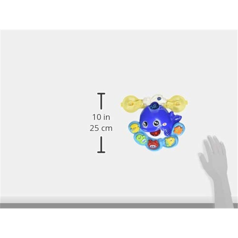 Image secondaire de VTech – Lolibulles, Ma Baleine À Bulles - Jouet de Bain Musical Bébé – 1/5 Ans – Version FR