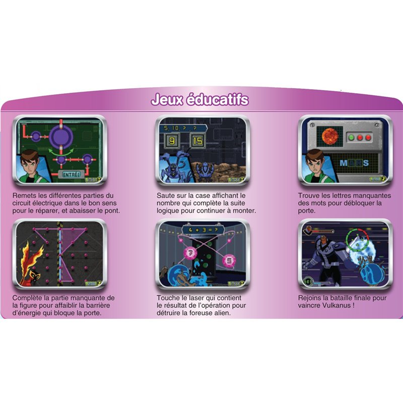 Image secondaire de Vtech - 250605 - Console - Jeu Mobigo - Ben 10