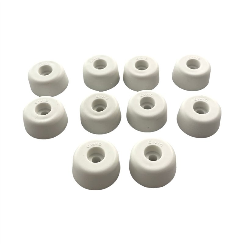 Butée élastomère blanc diamètre 23 mm