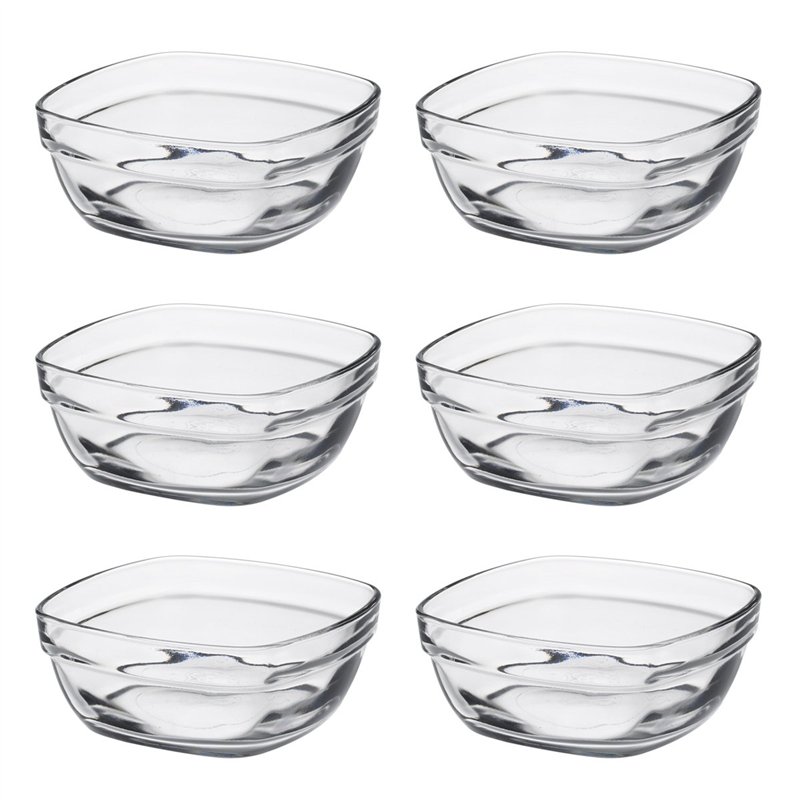 DURALEX LOT6 COUPELLE ONDINECARRE 11 CM
