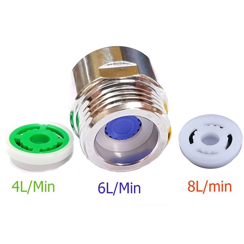 Image secondaire de Economiseur D'Eau Pour Douche, Réducteur Limiteur Débit Au Choix 4L-6L-8L/Min Garantie Une Economie De 50-70% Sur Votre Consomma