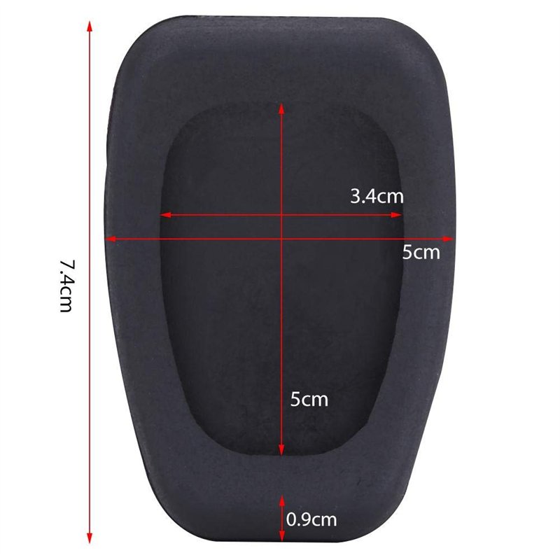 Image secondaire de Embrayage de Frein en Caoutchouc Embrayage Pad Cover pour Megane Laguna Clio Kango Scenic