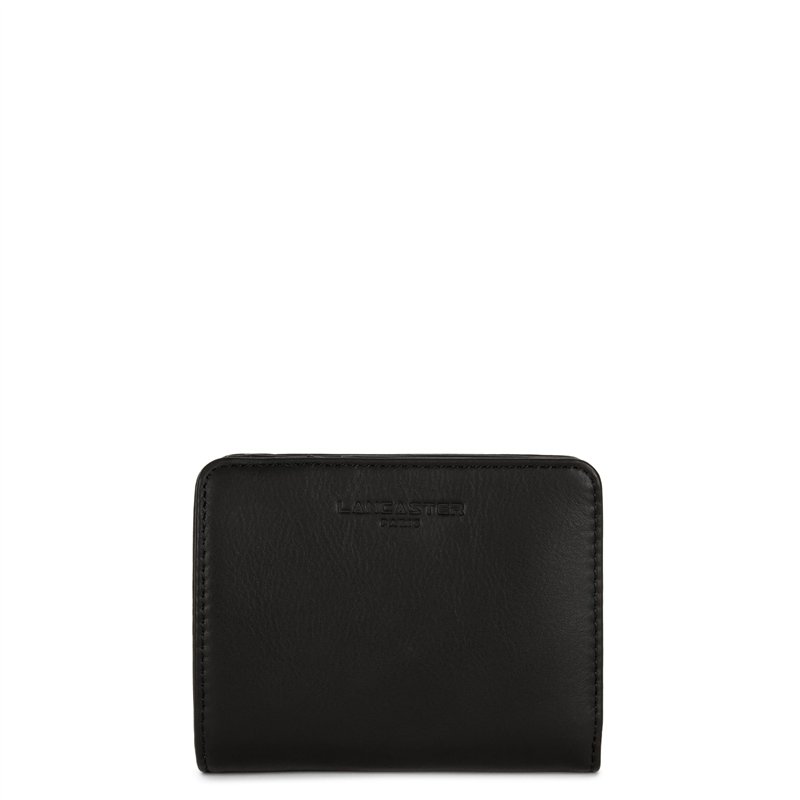 Lancaster Soft Vintage Nova, Accessoire de Voyage - Portefeuille Adultes Unisexes, Noir,