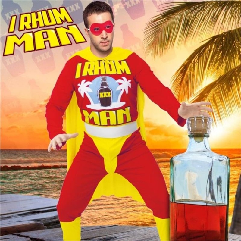 Image secondaire de Sud Trading Déguisement I Rhum Man - Rouge - Taille Unique