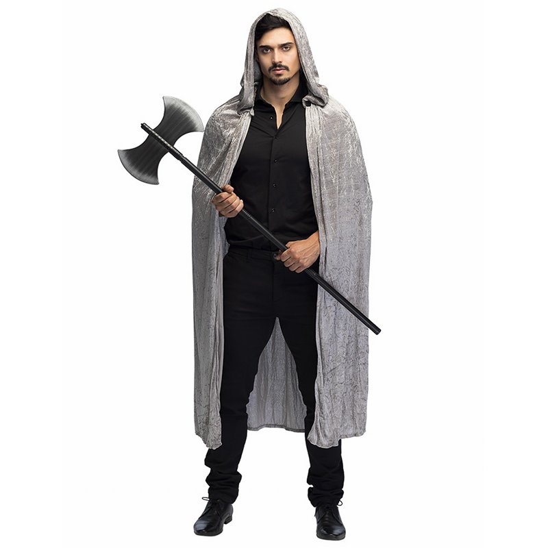 DEGUISE TOI - Hache Noire en Plastique 110 cm - Hache - Taille Unique - Noir - Accessoires pour déguisement - Plastique - - Hall