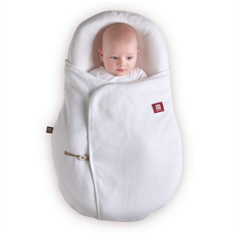 RED CASTLE, Couverture pour Cocoonababy, 100% Coton, Léger, Banc/Leaf