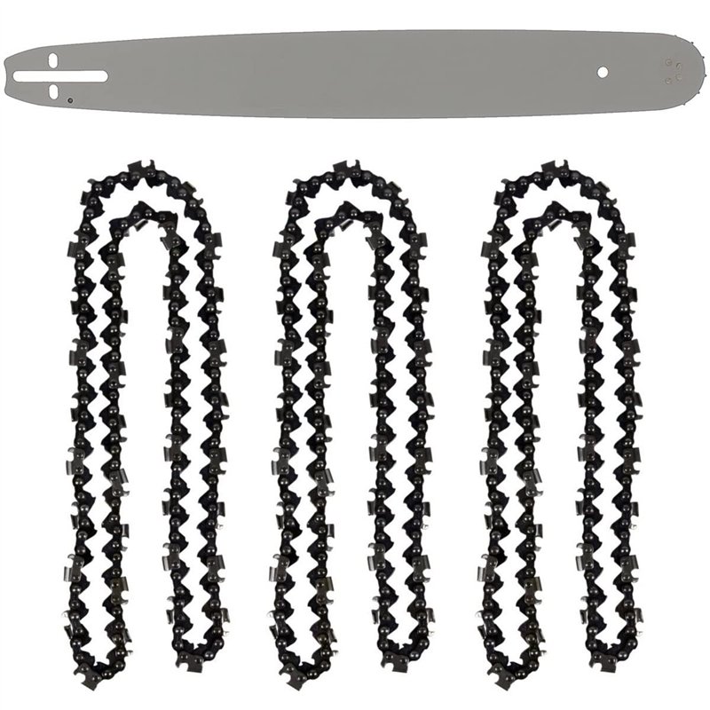 GT Garden Guide 20 Pouces (50 cm) avec Lot de 3 chaînes 76 maillons pour tronçonneuse