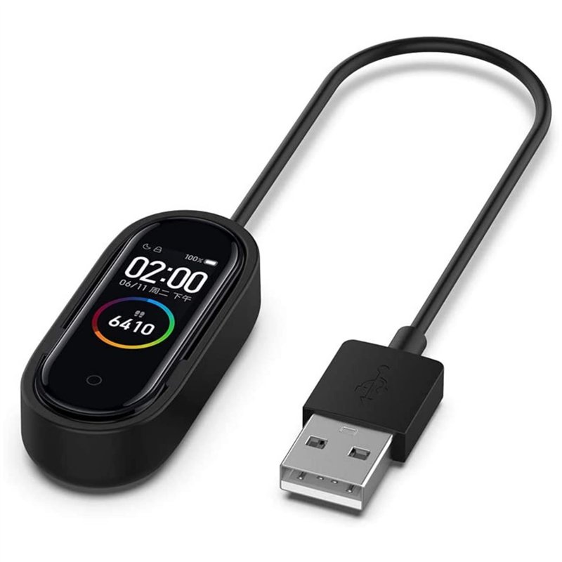 Image secondaire de PHONILLICO Chargeur Compatible avec Xiaomi Mi Band 4 - Cable USB Dock Station Chargement Adaptateur Montre