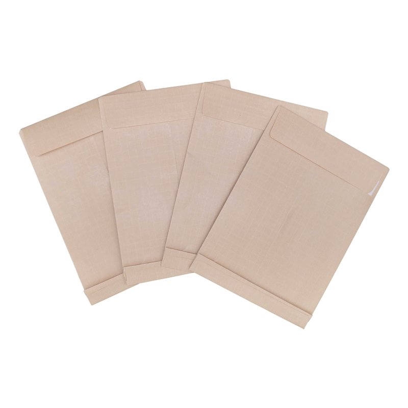 Image secondaire de Lot de 20 Pochettes à Soufflets Kraft Armé solide 135 Gr C4 : 229 X 324 x 30 mm pour A4, renforcées, résistantes et adaptées aux