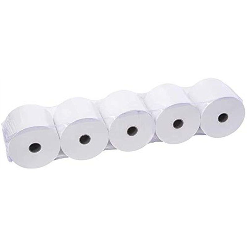 5 petits Rouleaux d'Addition pour Calculatrice avec Imprimante Calculatrices de Bureau impression Impact non thermique papier or
