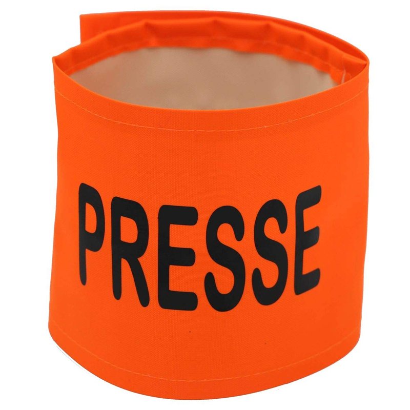 YOKO - Brassard Presse orange
