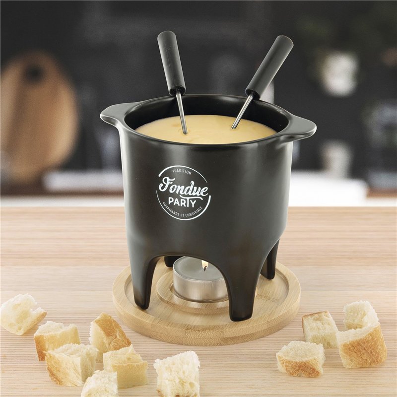 Image secondaire de COOK CONCEPT - KC2488 - Fondue Individuelle Ou Duo Cuisine Cuisson Specifique Plaque Rechaud Plancha Barbecue