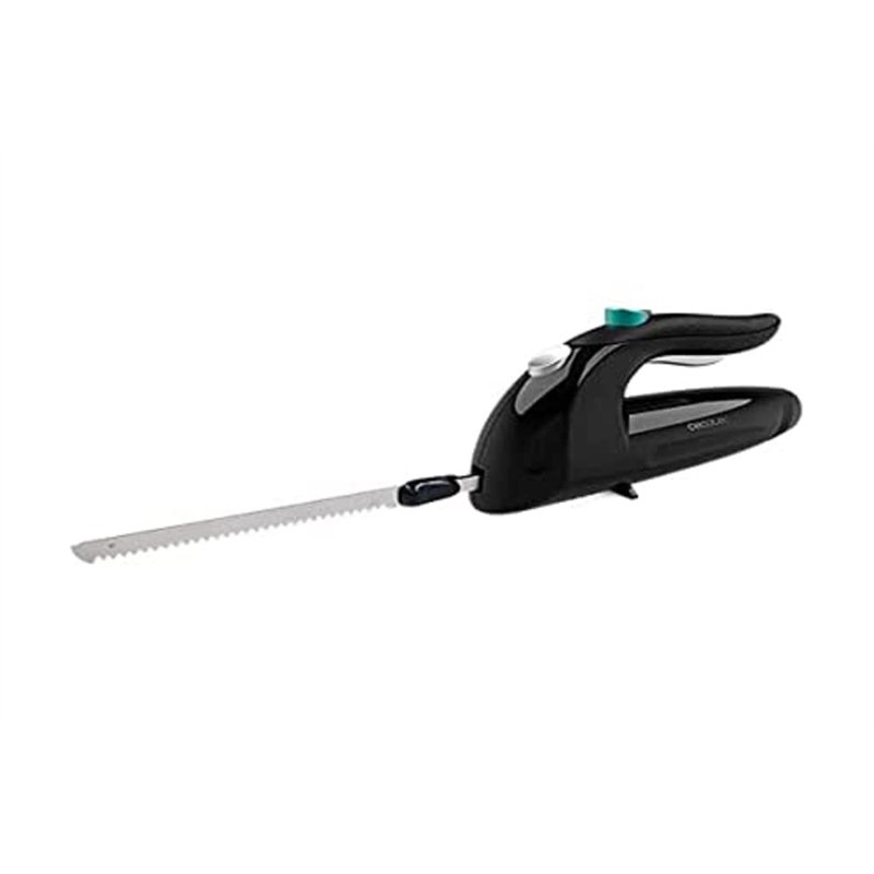 Cecotec Couteaux électriques Cut-Eat 1800 Black. 150 W, 3 lames en acier inoxydable, lavable au lave-vaisselle, silencieux, faib