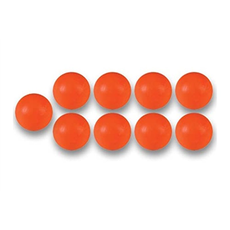 Balles Baby Foot Plastique Orange (par 10)