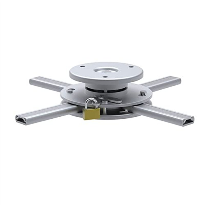 KIMEX Support Plafond vidéoprojecteur Hauteur 6cm Diamètre 16-33cm