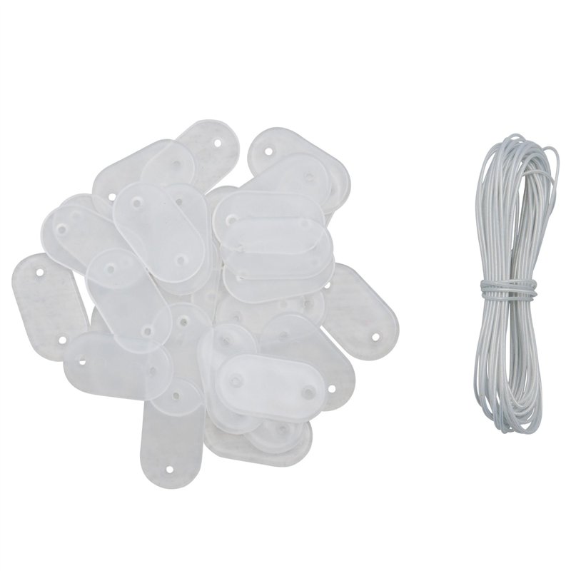 WERKA PRO Kit de Fixation pour Brise-Vues et canisses