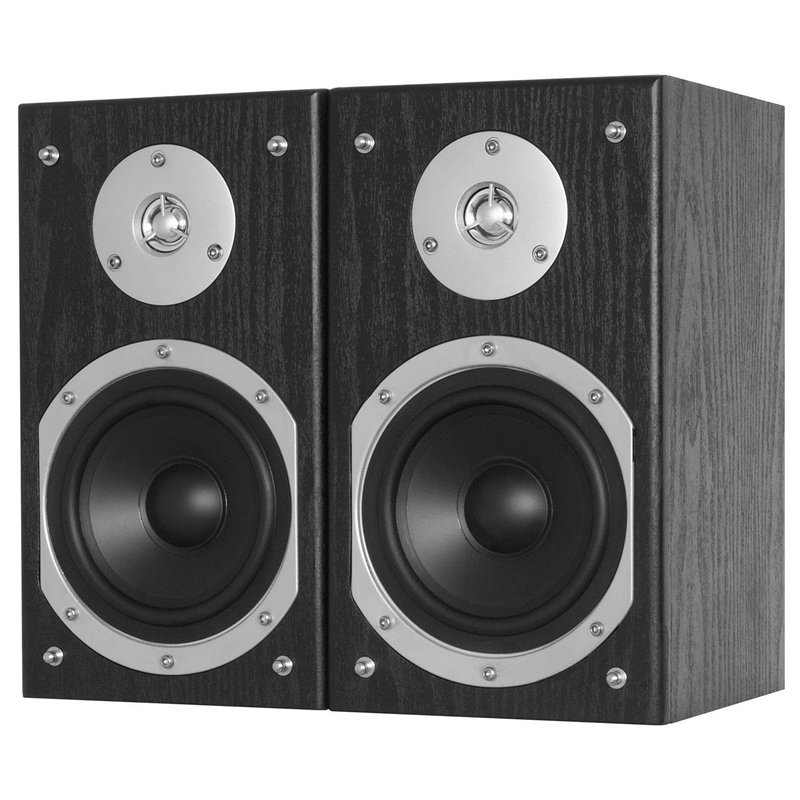 Image secondaire de Fenton SHFB55B - Paire d'Enceintes Bibliothèque 2 Voies, Haut-Parleurs d'Étagère, 280 Watts, Idéal pour la Musique, Les Jeux, Le