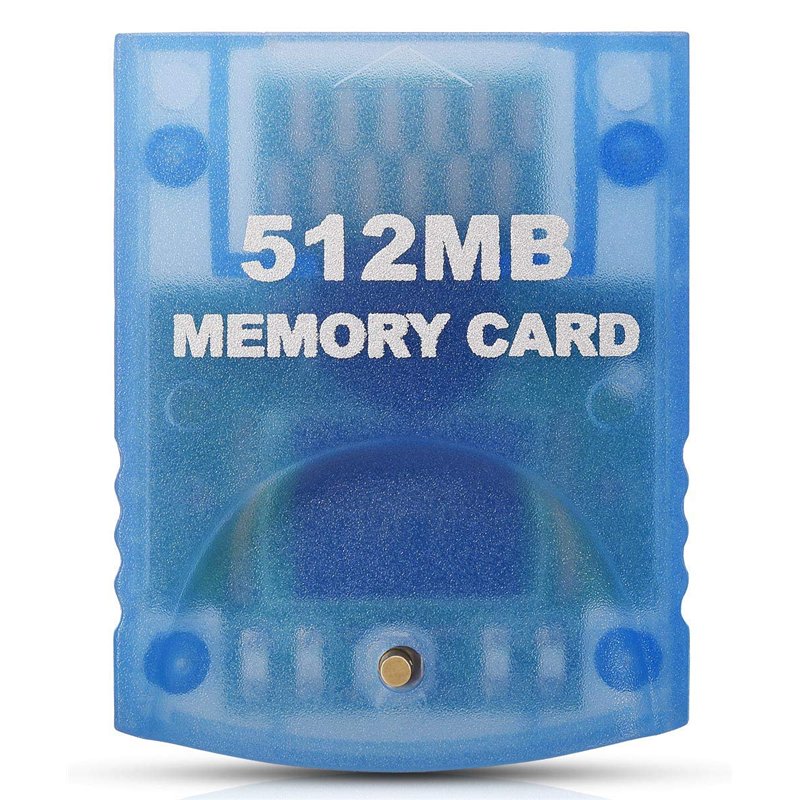 Link-e - Carte Memoire Grande Capacité 512mb (4x2043 Blocks) Compatible avec la Console Nintendo Gamecube