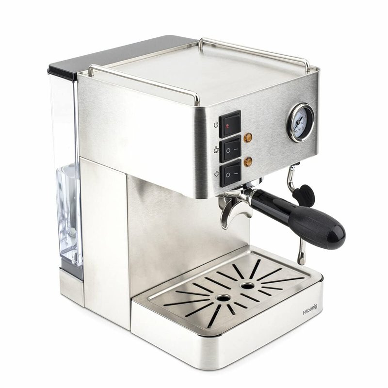 Image secondaire de H.Koenig EXP530 Machine Expresso Acier Inoxydable 22,5 x 28 x 32,5 cm