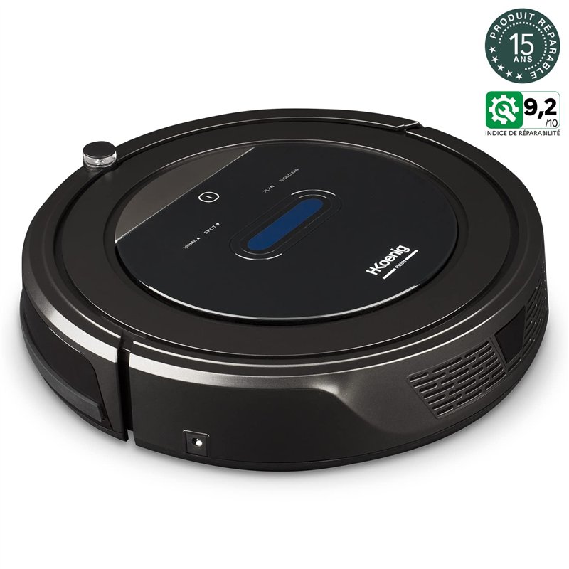 Image secondaire de H.Koenig Aspirateur robot connecté Wifi+ laveur serpillière SWRC110 Watermop Intelligent Puissant Silencieux Rapide, Autonome 10