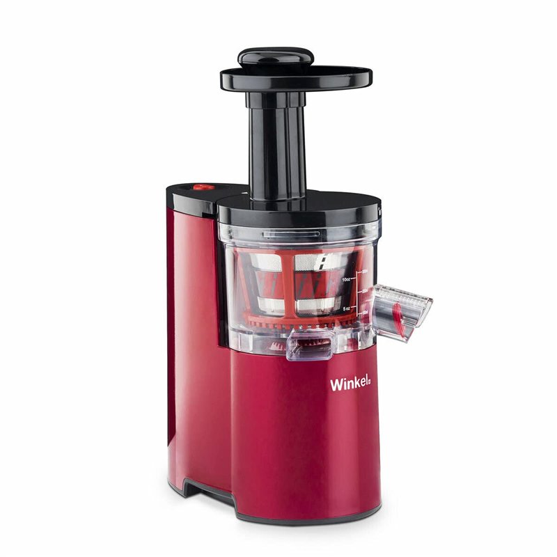 Winkel Extracteur de Jus de fruit et légumes vertical compacte 0,5L SX24 Centrifugeuse Sans BPA, Silencieux, Technologie pressio