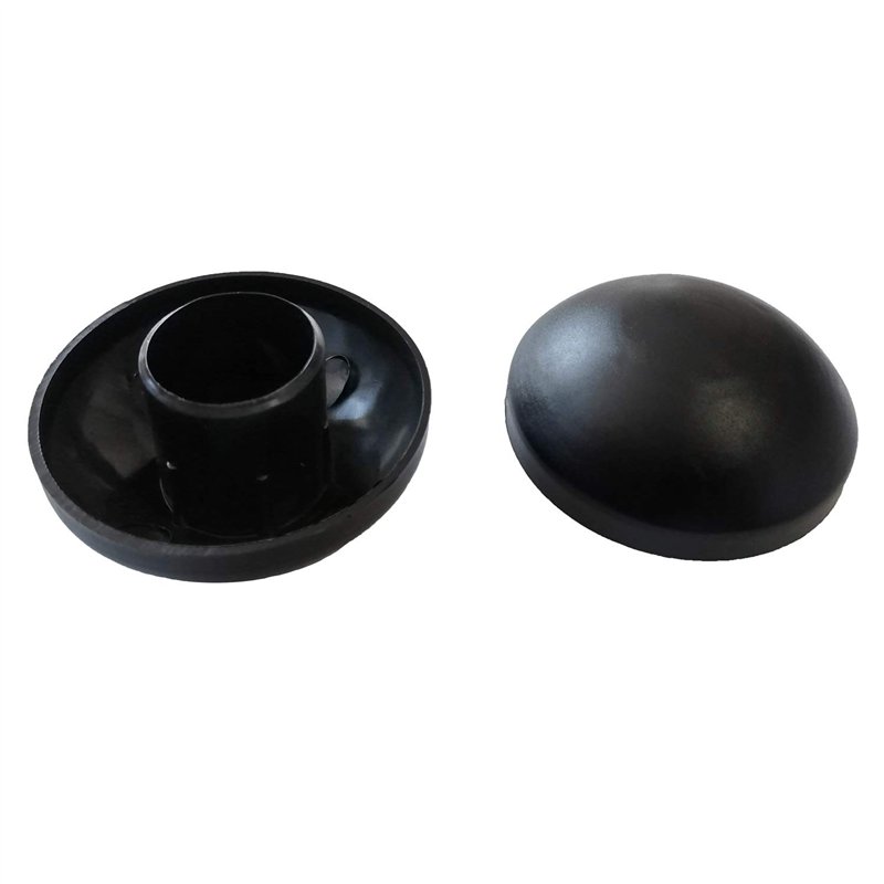 Image secondaire de Kangui Lot de 8 Capuchons de poteaux Noir 25mm pour Trampoline