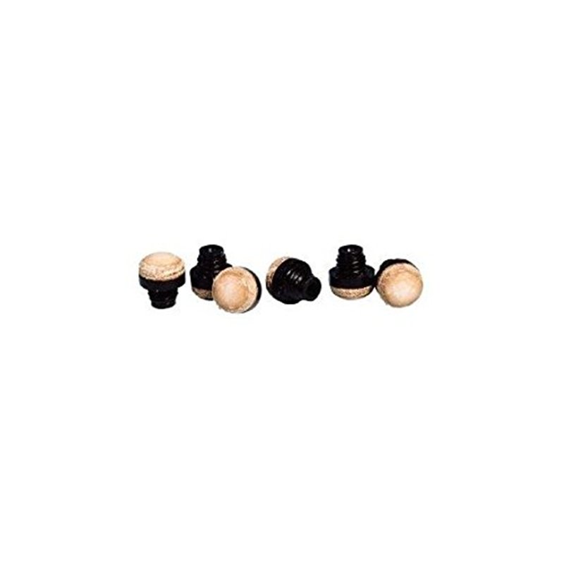 Image secondaire de Lot de 5 procédés à vis plastique diamètre 12mm pour queue de billard.