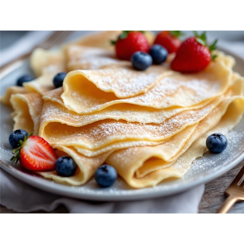 Image secondaire de Cflagrant® Très Grande Poêle à Crêpes 32cm Crêpière Façon Pierre Tous Feux Dont Induction Sans PFOA Cuisson Sans Matière Grasse