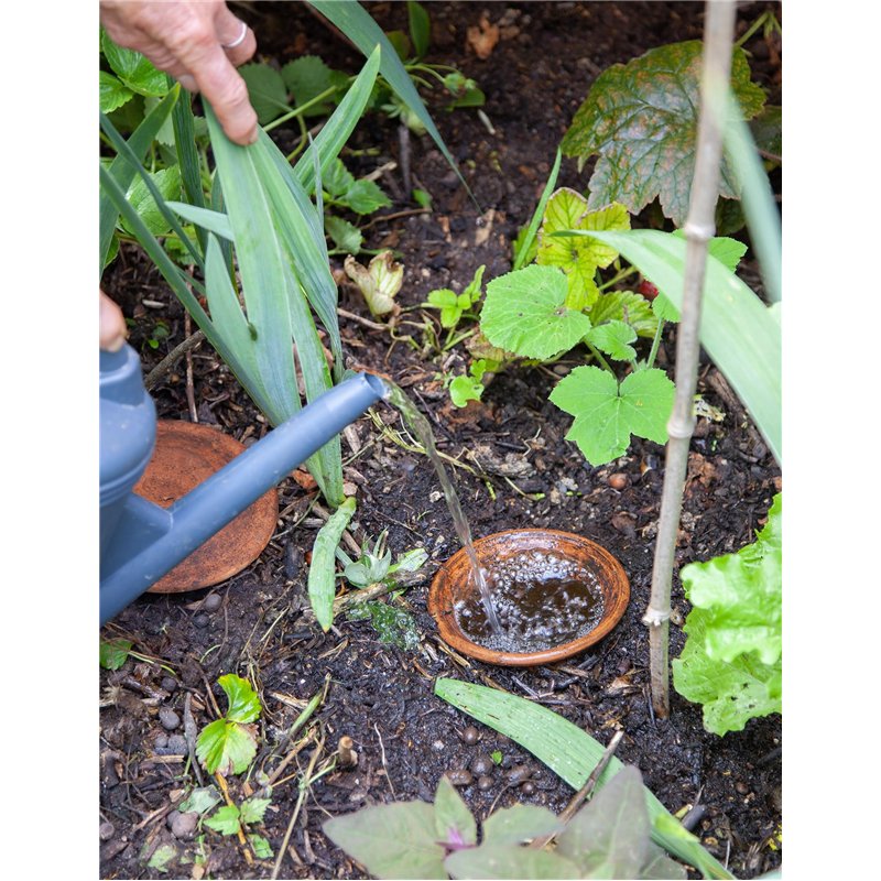 Image secondaire de POTERIE D'ARROSAGE OYAS A ENTERRER 5 litres – AUTONOMIE 1 Semaine – Potager ET Jardin – OLLAS Terre Cuite – Fabrique en France -