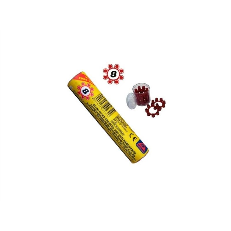 Image secondaire de Sohni-Wicke Amorces Lot de 8 anneaux 5 barres 1200 coups de munitions Pistolet Carnaval