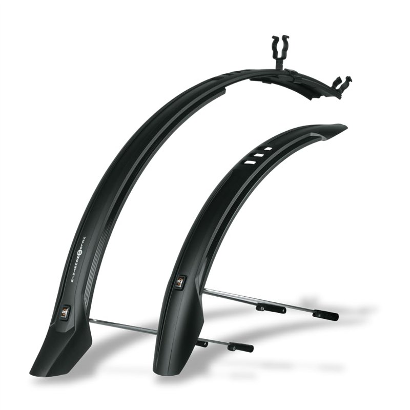 SKS GERMANY Velo 65 Mountain Set 29'' Jeu de Garde-Boue, Garde-Boue pour VTT (Accessoire avec Fixation Universelle, Protection o
