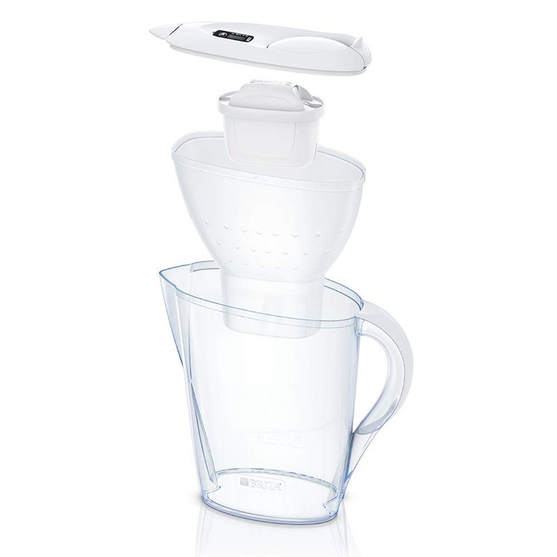 Image secondaire de Brita Marella Kit carafe avec 3 filtres Maxtra+ inclus, plastique San, plastique, blanc, 2,4 litres