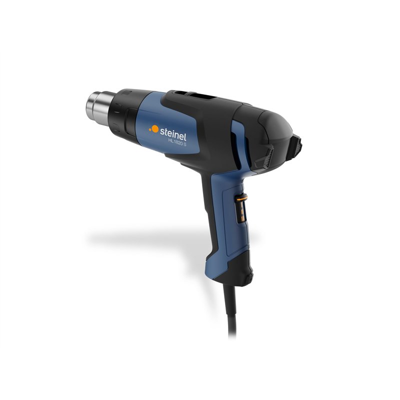 Steinel Pistolet à air chaud HL 1820 S 1800 W, 3 niveaux de température (50-600°C), décapeur thermique filaire