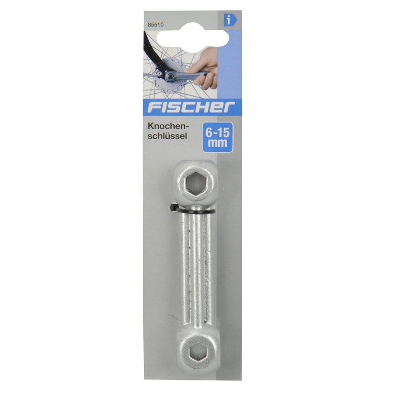 Image secondaire de FISCHER 85510 Clé en os, argent, taille unique