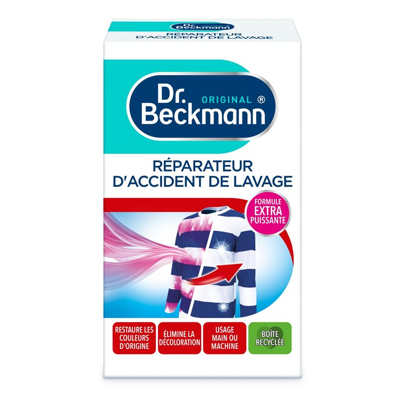 Dr. Beckmann Flocon Réparateur d'Accident de Lavage Machine 150 g, Non parfumé