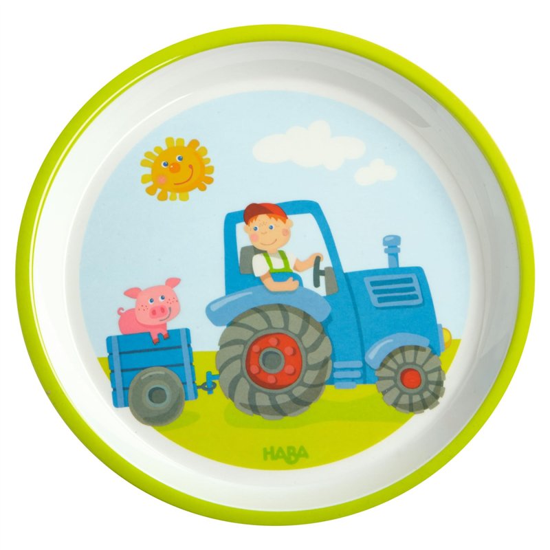 HABA Assiette Tracteur