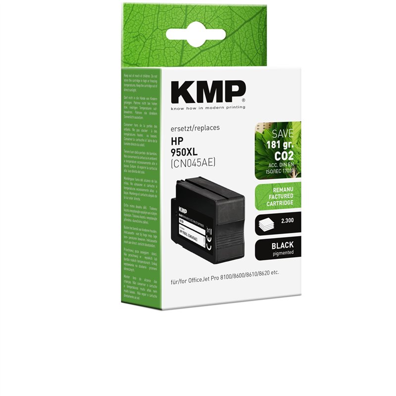 KMP 1722,0001 Cartouche d'encre Noir