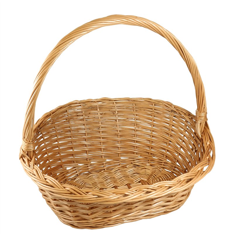 Image secondaire de EDESMA Corbeille cadeau en osier 42 x 33 x 38 cm – Taille 3