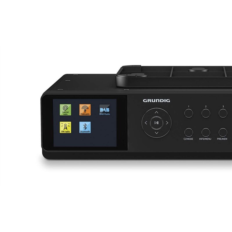 Image secondaire de Grundig DKR Dab+ Radio de Cuisine avec Bluetooth et réception Dab+ Dab+, Web. Noir