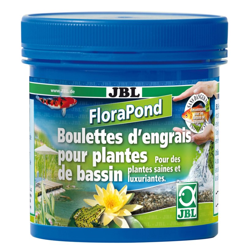 JBL Flora Pond 27380 Boulettes d'engrais pour plantes de bassin, 8 pièces, 30 mm