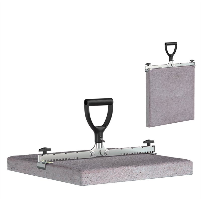 Langfit Lève-dalle LANGFIT avec poignée normale - Modèle 20-50 cm - Capacité portante jusqu'à 60 kg - Made in Germany - MS-PH205