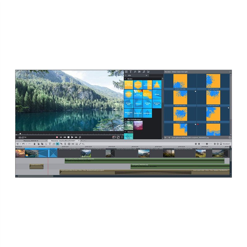 Image secondaire de Photostory Deluxe, version 2021 : des diaporamas animés avec vos photos et vidéos|Deluxe|multiple|limitless|PC|Disque