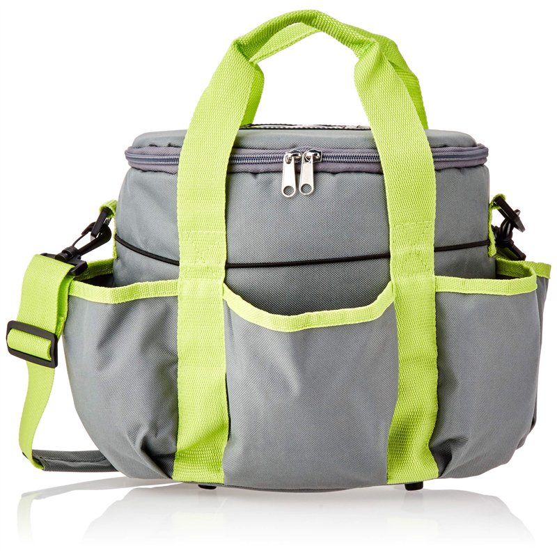 Kerbl Pet Sac de toilettage Anthracite/Pistache 27x22x22cm