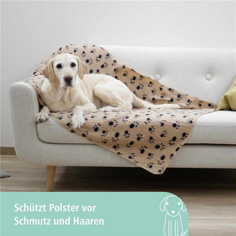 Image secondaire de Kerbl Pet Couverture pour Chien Stella Beige, 140X100cm