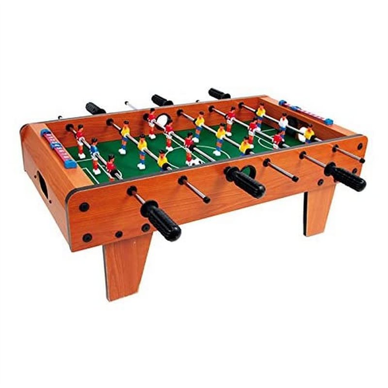 small foot 6702 Babyfoot de table en bois, la table de babyfoot se place sur toute table, à partir de 5 ans