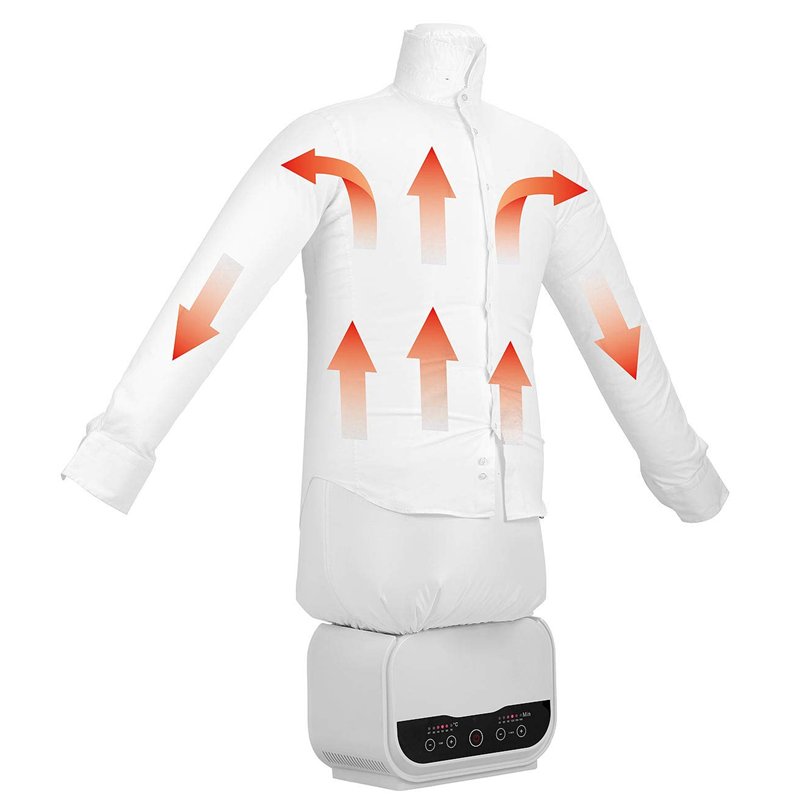 Image secondaire de Mannequin de séchage et défroissage numérique à air chaud 1200 W [Sichler Haushaltsgeräte]