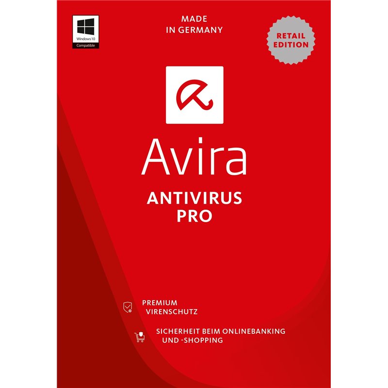 Avira AntiVirus Pro 2017 - 1 Device / 1 Year [Sent By Email] [Download Version]