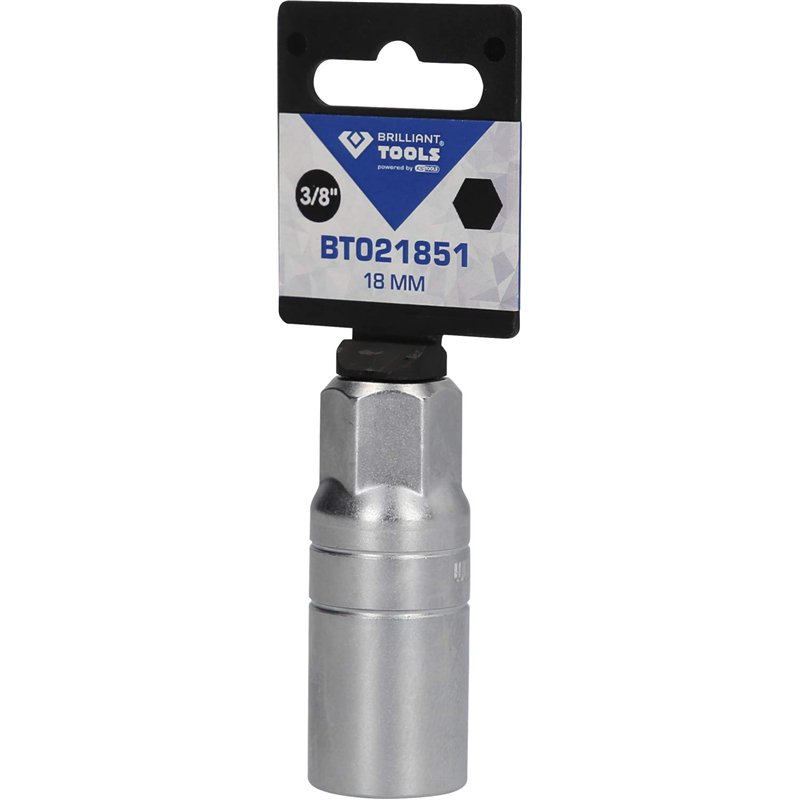 Image secondaire de BRILLIANT TOOLS BT021851 Douille pour bougies d’allumage 3/8